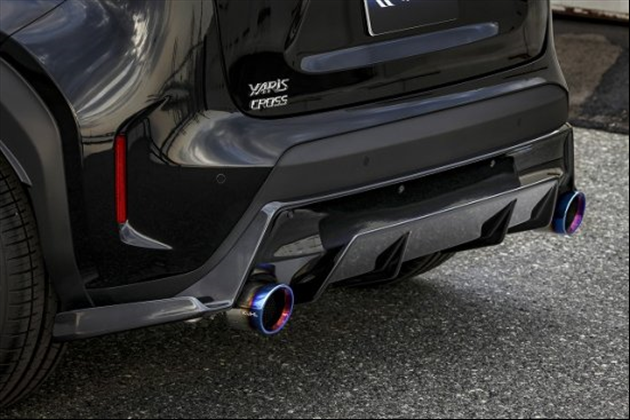 Kuhl Racing KRUISE KR-MXPRR YARIS CROSS　スラッシュ2テールマフラー for 10/15 ヤリス クロス