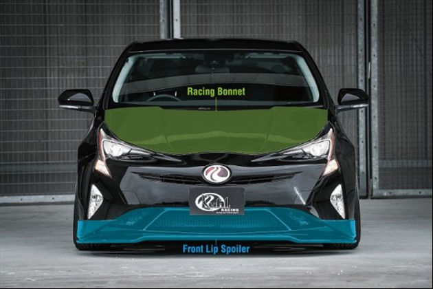 Kuhl Racing Ver1 50R-SSⅠ エアロキット BASIC SET <3pieces> for 50 プリウス