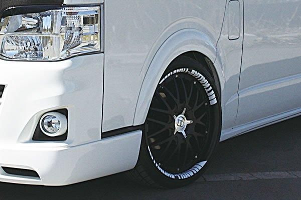 GARAGE VARY 200系HIACE ナロー、ワイド(1～4型) ワークスフェンダー