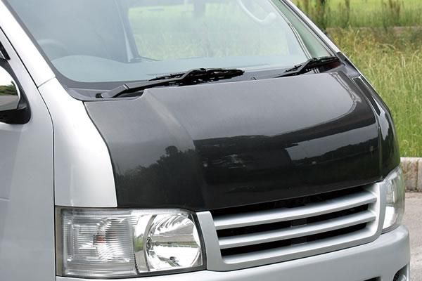 GARAGE VARY 200系HIACE 標準(3型) GROWN ボンネット(カーボン)