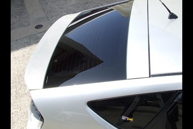 Auto Labo a-coro燃費向上エアロ シルバーカーボンウィング(ツーリンググレード用) for 20 プリウス