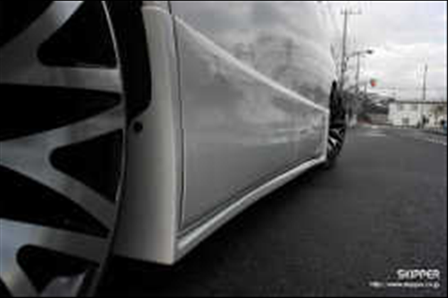 SKIPPER サイドステップ(FRP） for ヴェルファイア ANH・GGH2#W 後期 Zグレード