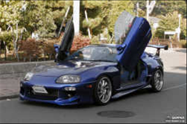 SKIPPER BORZOI WING SYSTEM ガルウイングキット for スープラ JZA80