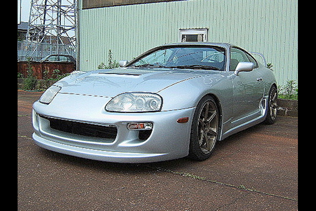 J-BLOOD フロントバンパースポイラー ソフトFRP for スープラ JZA80 後期