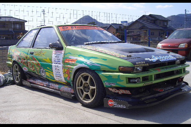 J-BLOOD リアブリスターフェンダー（2ドア）（左右セット） for スプリンタートレノ AE86 前期/後期