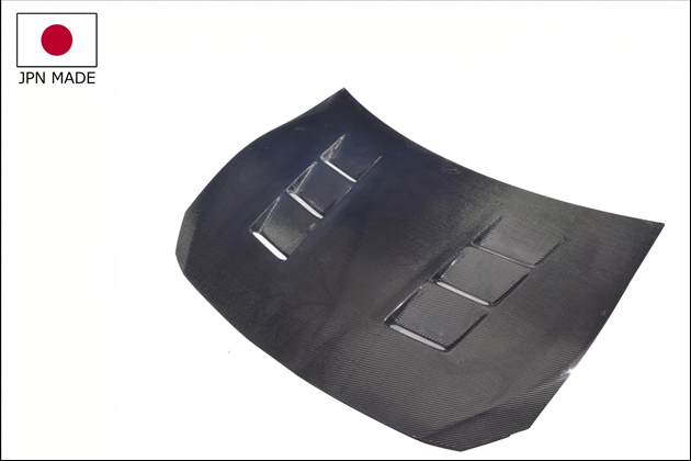 Z.S.S. ZSS ハチロク ZC6 BRZ 綾織り ダクト付き エアロ カーボンボンネット タイプ3 for 86 ZN6