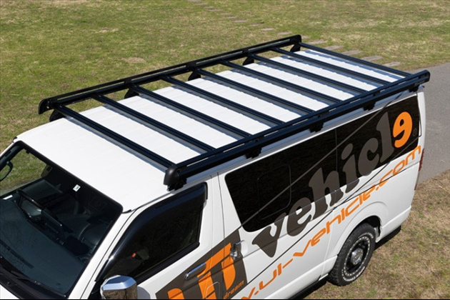 UI VEHICLE ルーフキャリア RC320 ※標準ルーフ（ロールーフ）専用 for ハイエース 200 (3型)