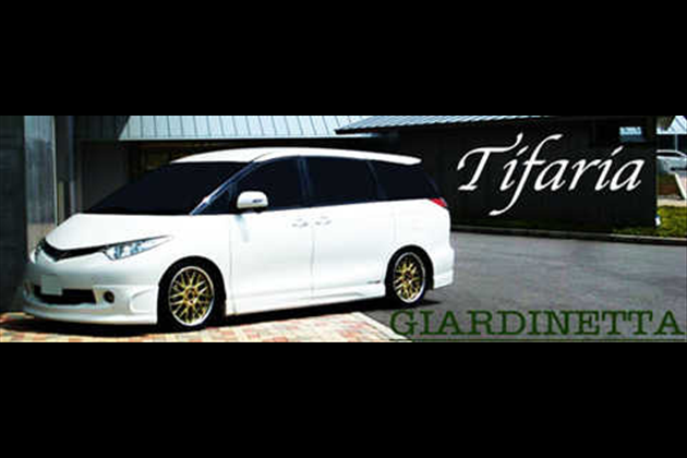 Tifaria GIARDINETTA ESTIMA フロントハーフスポイラー for エスティマ GSR/ACR50 G/X