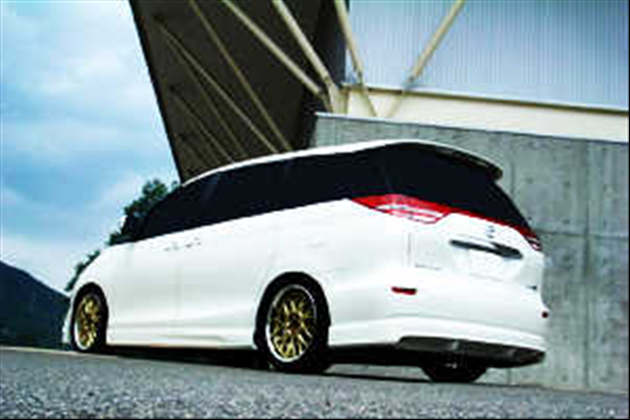 Tifaria GIARDINETTA ESTIMA リアハーフスポイラー for エスティマ GSR/ACR50 G/X