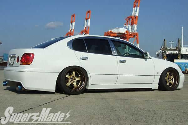 SuperMade インスタントジェントルマン 16系 サイドステップ for アリスト JZS16