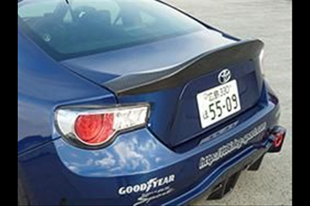 LEG MOTOR SPORT クラブスポーツ ダックエンドスポイラー (FRP) for 86 ZN6， BRZ ZC6