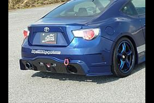 LEG MOTOR SPORT クラブスポーツ リアデュフューザーバンパー for 86 ZN6