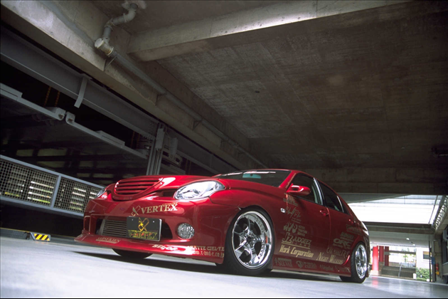 T&E VERTEX Front Bumper（フロントバンパースポイラー） for ヴェロッサ JZX/GX 110，115