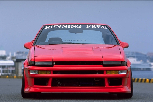 T&E VERTEX Front Bumper（フロントバンパースポイラー） for スプリンタートレノ AE86 後期
