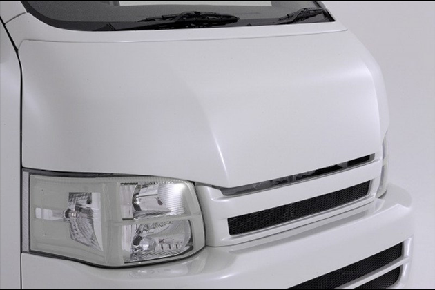 T-STYLE TYPE-1ボンネット3点SET 未塗装 for ハイエース 200系 3型ナロー