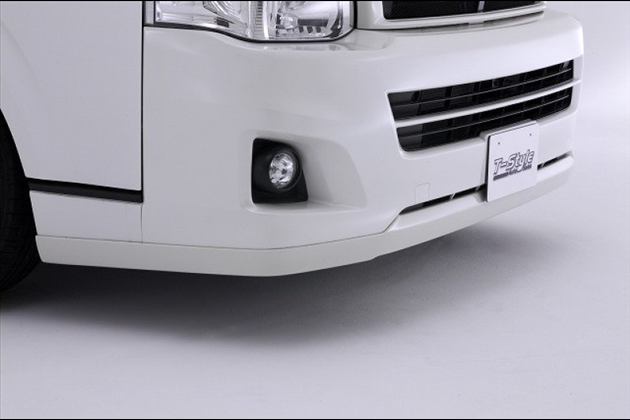 T-STYLE 用リップスポイラー 未塗装 for ハイエース 3型 ワイド