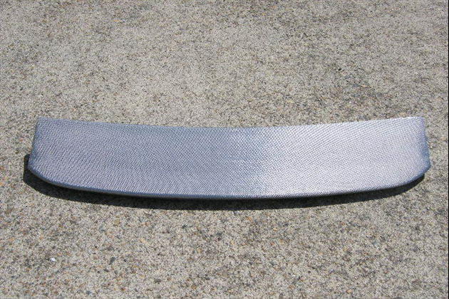 Auto Labo a-coro燃費向上エアロ シルバーカーボンウィング for プリウス 30型