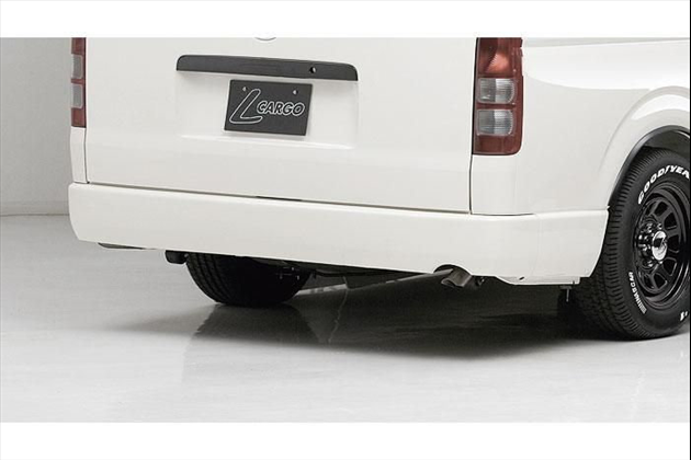 BOXYSTYLE リアフラットバンパー(ナローボディ用) for ハイエース 200系 Ⅰ型～現行