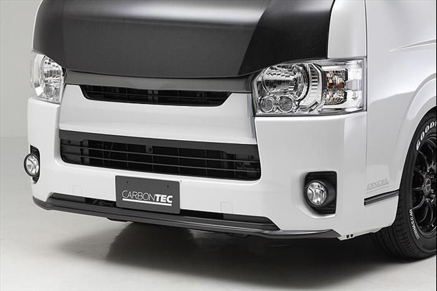 BOXYSTYLE Fバンパーエクステ用 for ハイエース 200系 4型～現行 ナローボディ用