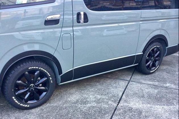 BOXYSTYLE ロッカーラッピングキット for ハイエース 200系