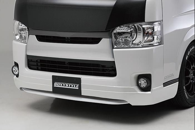 BOXYSTYLE FハーフスポイラーType4（ナローボディ用） for ハイエース 200系 4型～現行