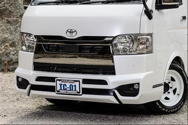 ESB CLS-UP■ﾌﾛﾝﾄﾊﾞﾝﾊﾟｰﾌﾟﾛﾃｸﾀｰ 【 ナロー 】 for ハイエース 200系 4-7型(現行モデル) ナローボディ