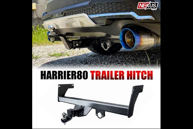 NEXUSJapan 80系 パーツ ヒッチメンバー ヒッチボール 牽引フック ヒッチキャリア ヒッチマウント 2インチ角 トレーラー 牽引 ジェットスキー オフロード カスタム パーツ 福山 for ハリアー MXUA80 MXUA85， AXUH80 AXUH80