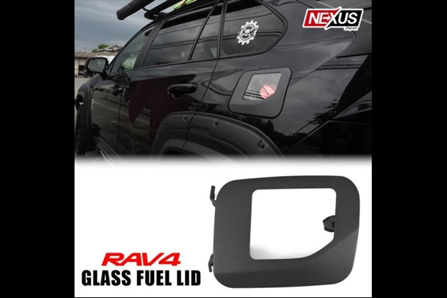 NEXUSJapan トヨタ RAV4 50系 ガラス製 フューエルリッドカバー for RAV4 MXAA52 MXAA54 AXAH52 AXAH54 AXAP54 X / Adventure / Adventure“OFFROAD package”(アドベンチャーオフロードパッケージ) / HYBRID Adventure(ハイブリッドアドベンチャー)/ G / G“Z package”/ HYBRID G / HYBRID X
