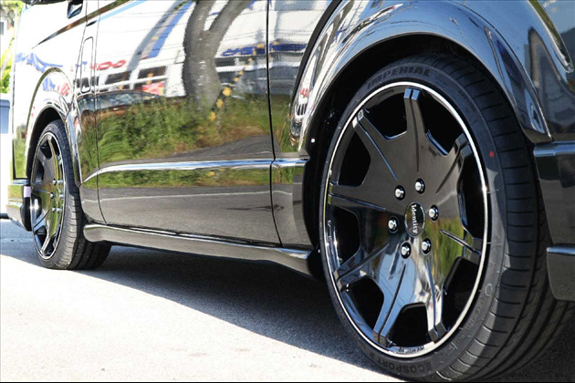 Dynasty Identity 9mmオーバーフェンダー for ハイエース 200系 3型