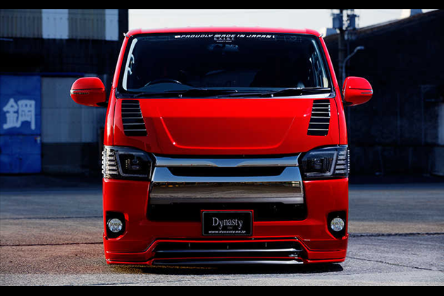 Dynasty EXIST EVO フロントハーフスポイラー for ハイエース 200系 4型以降