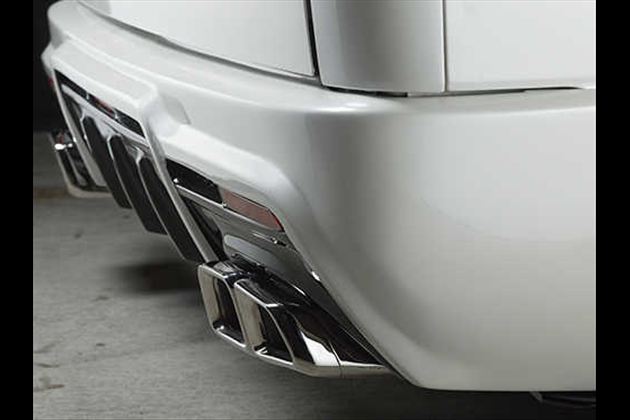 Dynasty EXIST リアバンパースポイラー for ハイエース 200系 4型以降