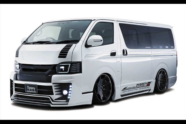 Dynasty EXIST EVO F.S.R 3点キット for ハイエース 200系 4型以降 ナローボディ