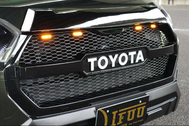 Dynasty 【用】GROUNDフロントバンパー専用LEDグリルマーカー for プロボックス 160系 160系全グレード