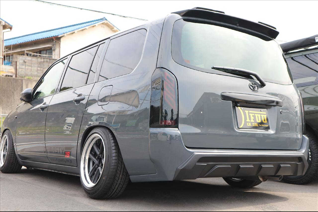 Dynasty 【用】GROUNDリヤバンパー for プロボックス 160系 全グレード