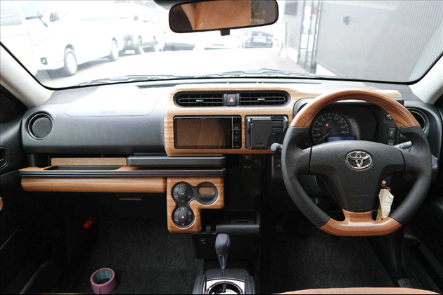 Dynasty Ground アッシュウッドインテリアパネル for プロボックス 160系 全グレード