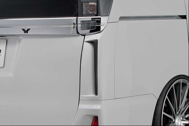 ROJAM IRT ヴォクシー・・エスクァイア 80系 リアコーナーダクト for ノア ZRR8W/ZRR8G， ZWR8G 前期・後期 全グレード対応