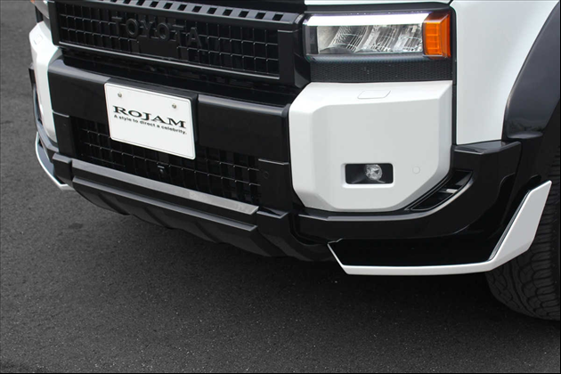 ROJAM 【特別先行販売】 250系 フロントコーナースポイラー for ランドクルーザー TRJ250W GDJ250W 全グレード装着可