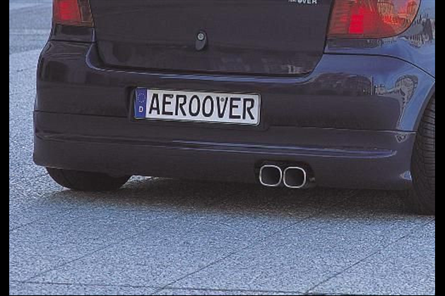 AERO OVER 10系用リアスタイリッシュハーフスポイラーfor ヴィッツ SCP10、NCP10 前期モデル（1999年1月～2001年11月）