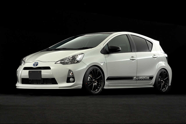 VAB SPORT SIDE SPOILER FRP未塗装 for アクア 前期