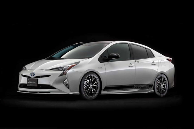 VAB SPORT FRONT LIP SPOILER PRIUS FRP未塗装 for プリウス 50 前期