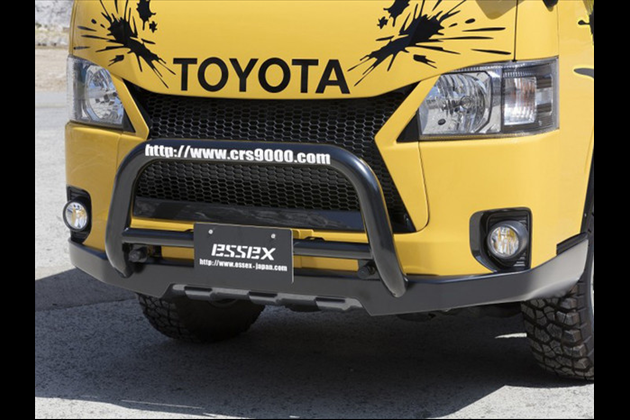 ESSEX ES EXTREME フロントリップスポイラー for ハイエース 200系 7・8型 2013年12月〜 4型以降