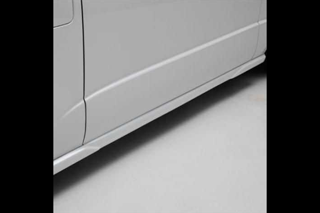 BUAN JAPAN GT-Sサイドステップ ABS製品 for ハイエース 200系ワイド 4〜6型 1型〜8型、9型